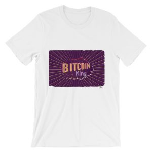Unisex short sleeve t-shirt – Bitcoin King